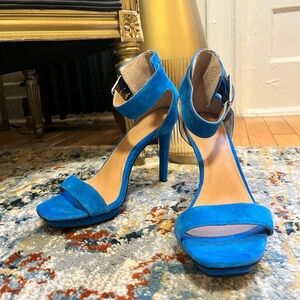 Calvin Klein Collection Vibrant Blue Heels